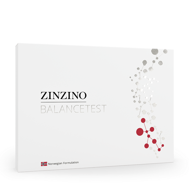Coffret blanc du BalanceTest Zinzino